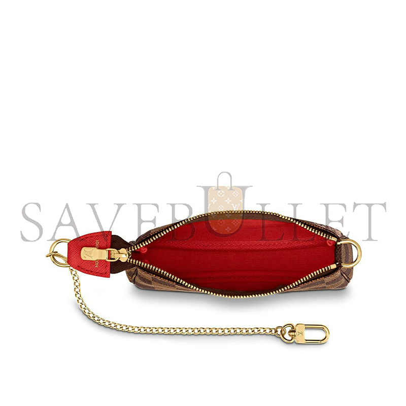 l0*is V*t0n double zip pochette m60259 (20*12.5*3cm)